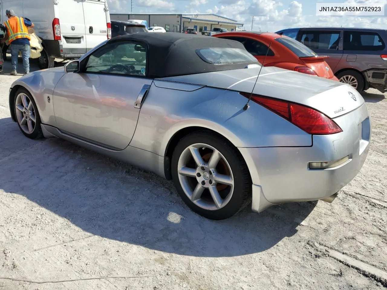 2005 Nissan 350Z Roadster VIN: JN1AZ36A55M752923 Lot: 78319444