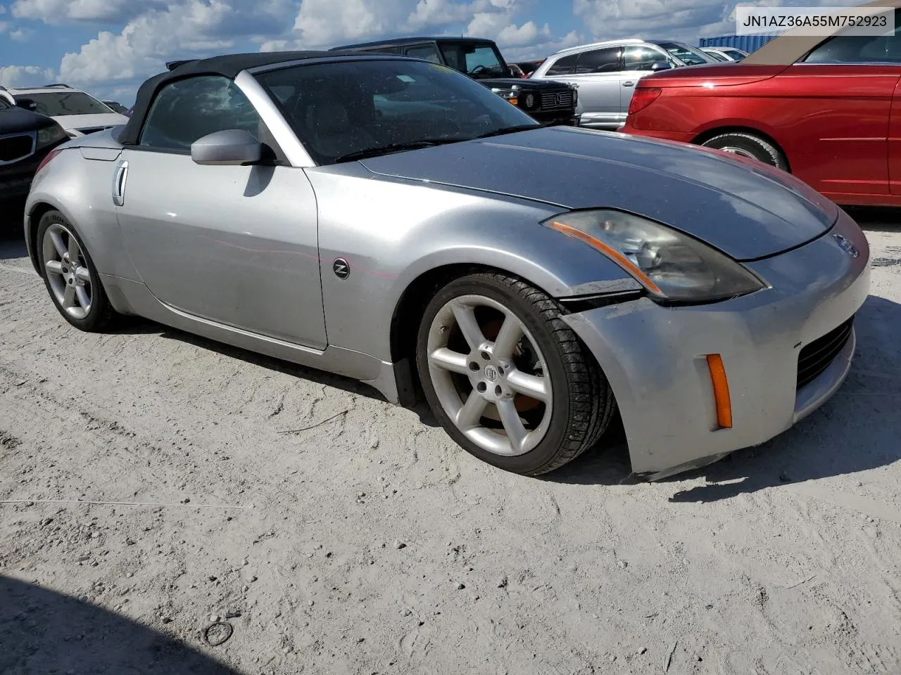 2005 Nissan 350Z Roadster VIN: JN1AZ36A55M752923 Lot: 78319444