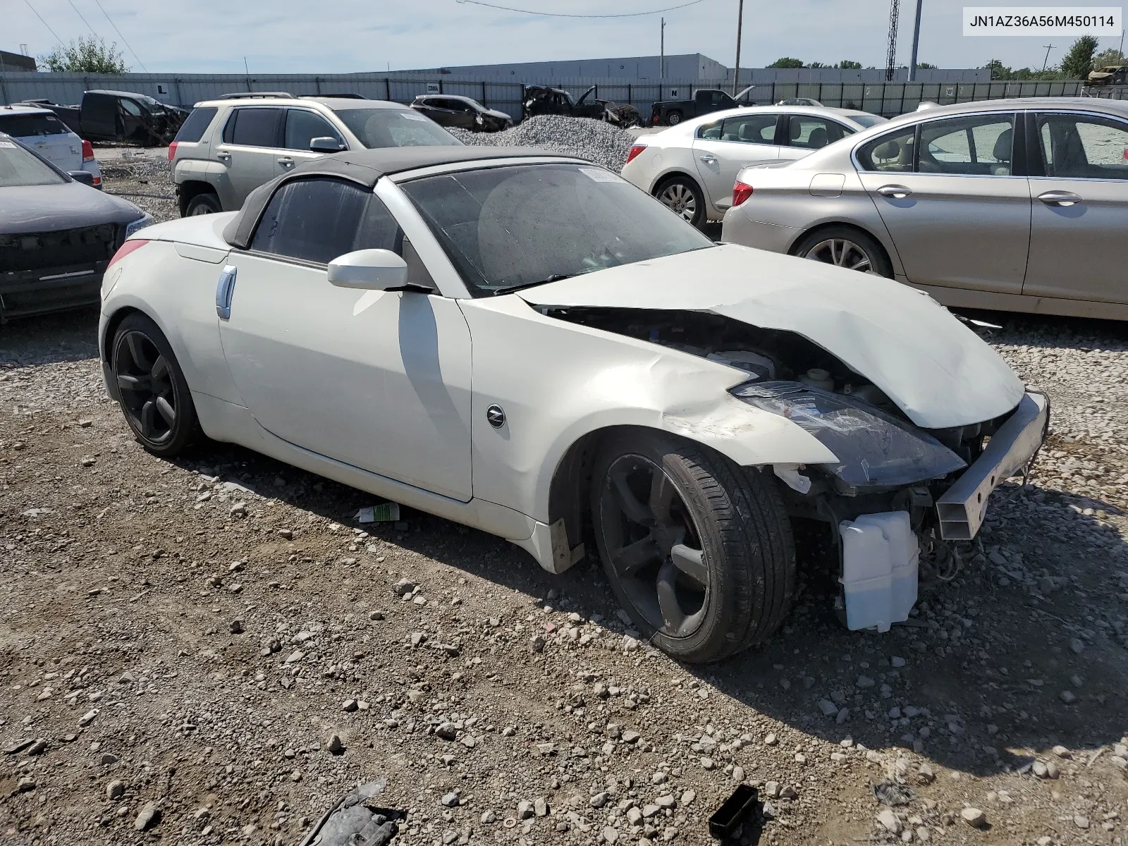 2006 Nissan 350Z Roadster VIN: JN1AZ36A56M450114 Lot: 60861164