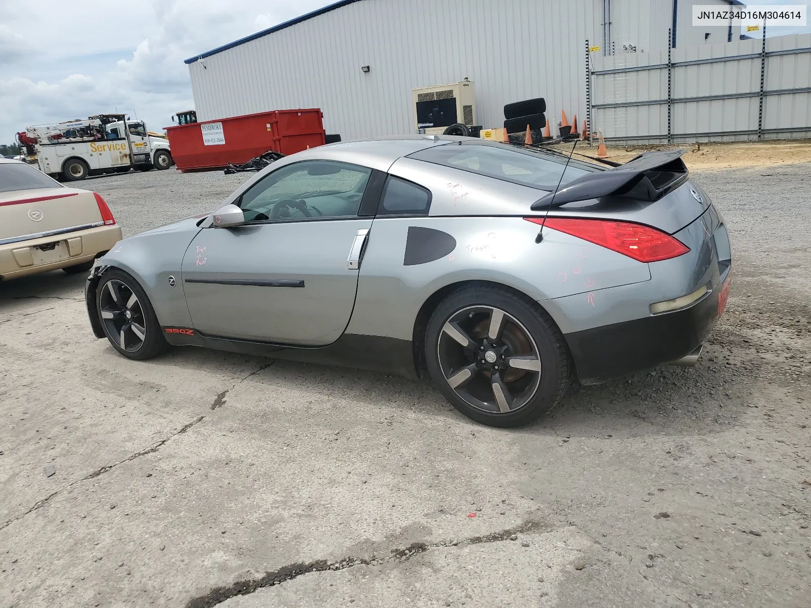 JN1AZ34D16M304614 2006 Nissan 350Z Coupe