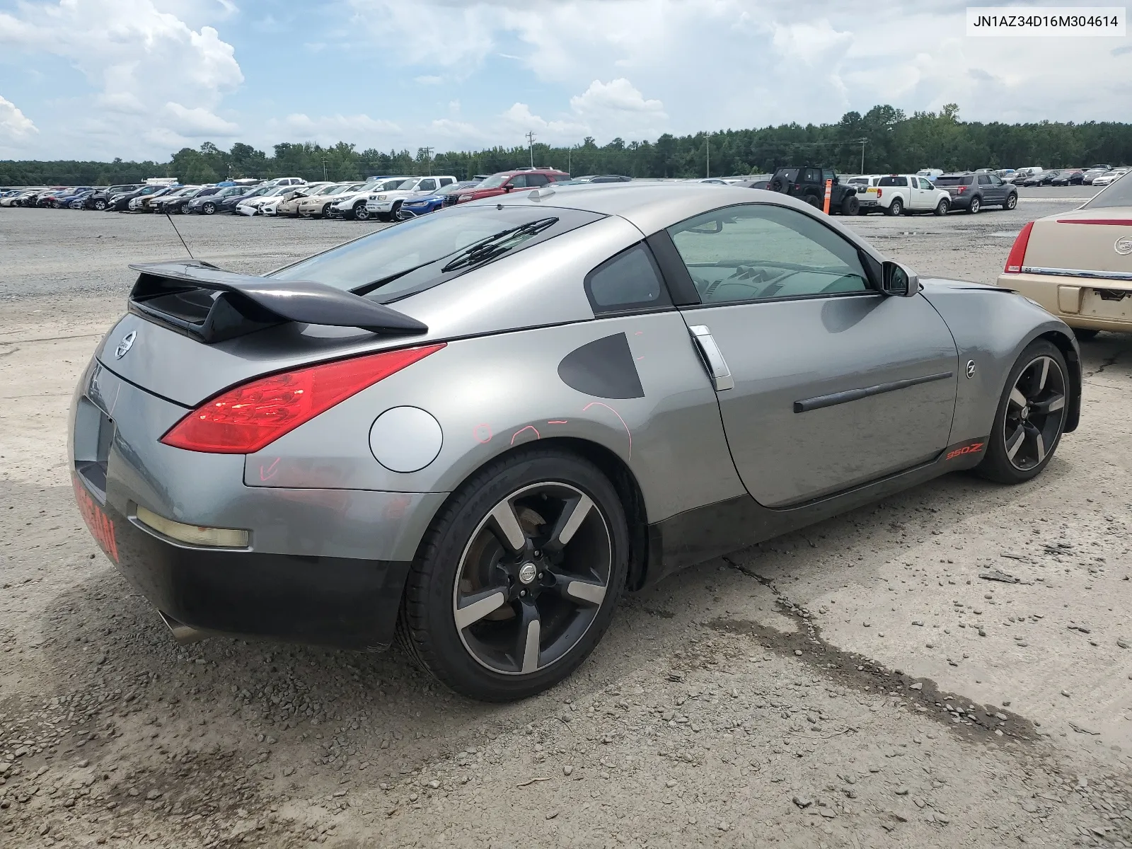 2006 Nissan 350Z Coupe VIN: JN1AZ34D16M304614 Lot: 63096534