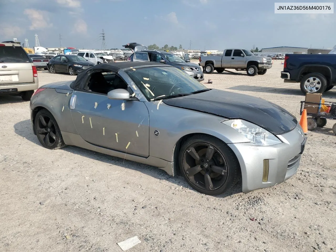 2006 Nissan 350Z Roadster VIN: JN1AZ36D56M400176 Lot: 66231324