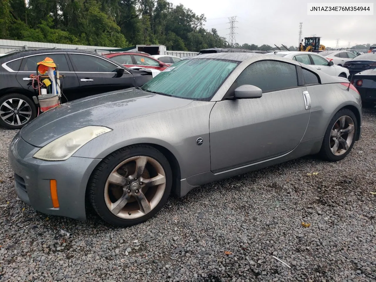 2006 Nissan 350Z Coupe VIN: JN1AZ34E76M354944 Lot: 70073734