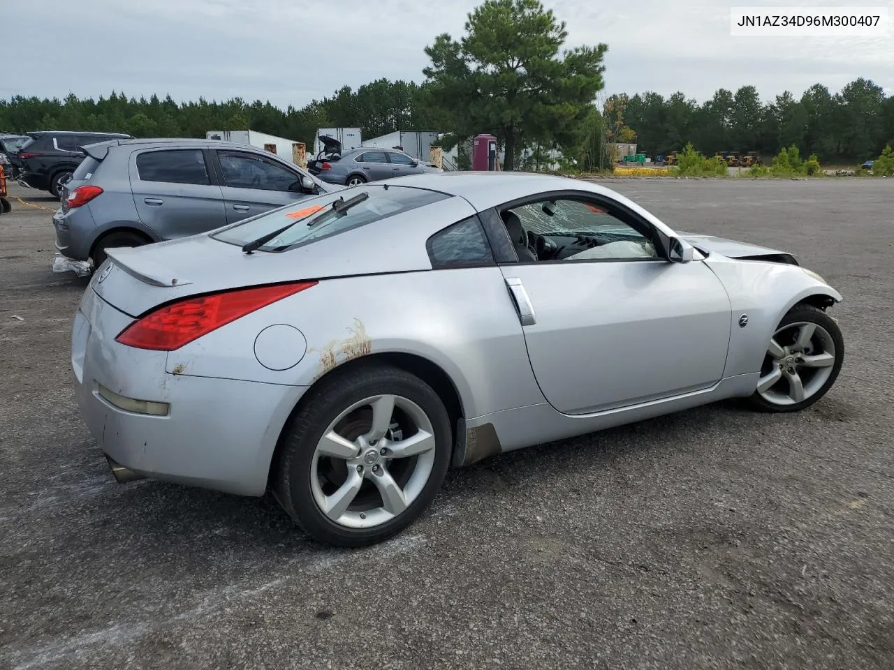 2006 Nissan 350Z Coupe VIN: JN1AZ34D96M300407 Lot: 70343644