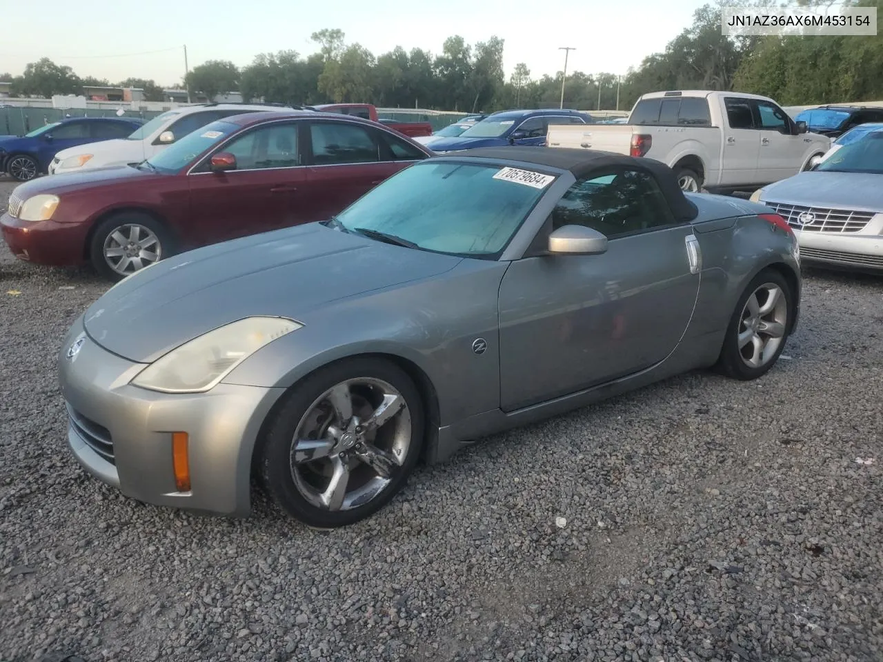 2006 Nissan 350Z Roadster VIN: JN1AZ36AX6M453154 Lot: 70579684