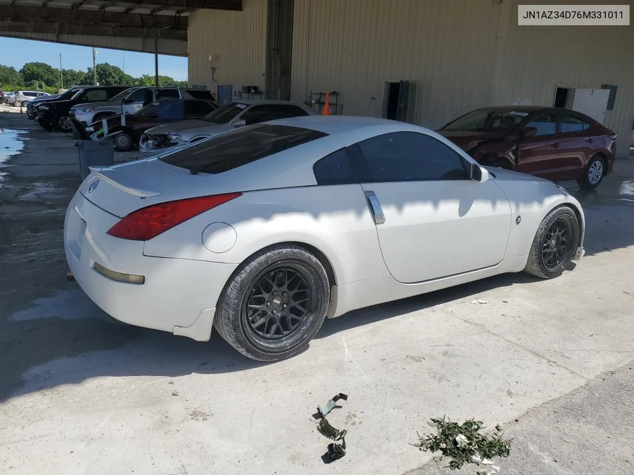 2006 Nissan 350Z Coupe VIN: JN1AZ34D76M331011 Lot: 70747274