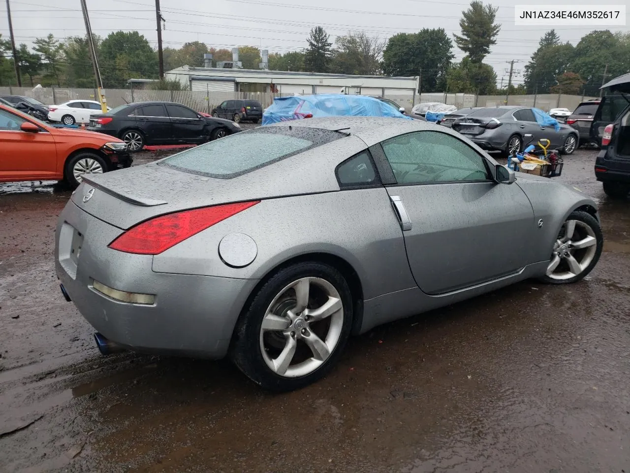 2006 Nissan 350Z Coupe VIN: JN1AZ34E46M352617 Lot: 71928234