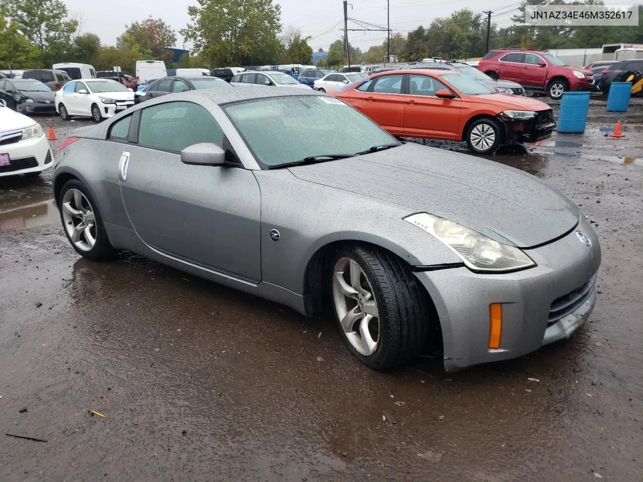 2006 Nissan 350Z Coupe VIN: JN1AZ34E46M352617 Lot: 71928234