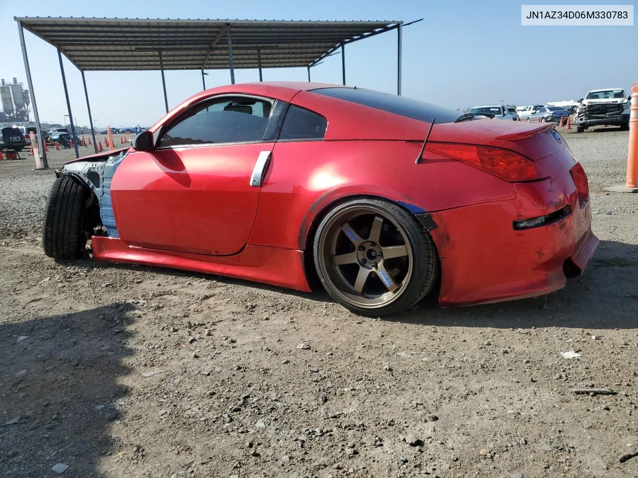 2006 Nissan 350Z Coupe VIN: JN1AZ34D06M330783 Lot: 72475704