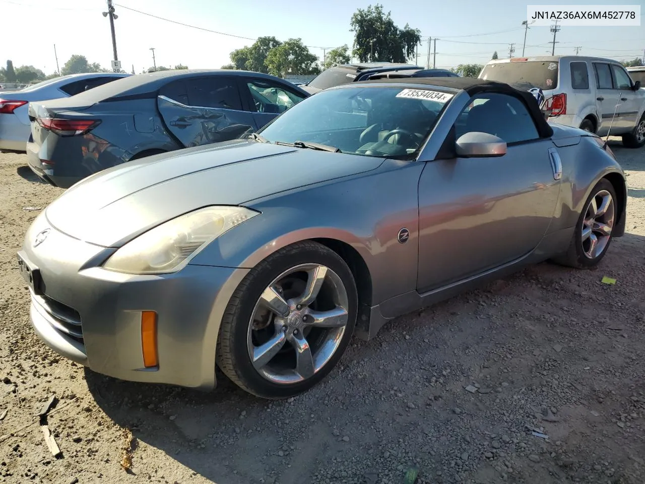 JN1AZ36AX6M452778 2006 Nissan 350Z Roadster