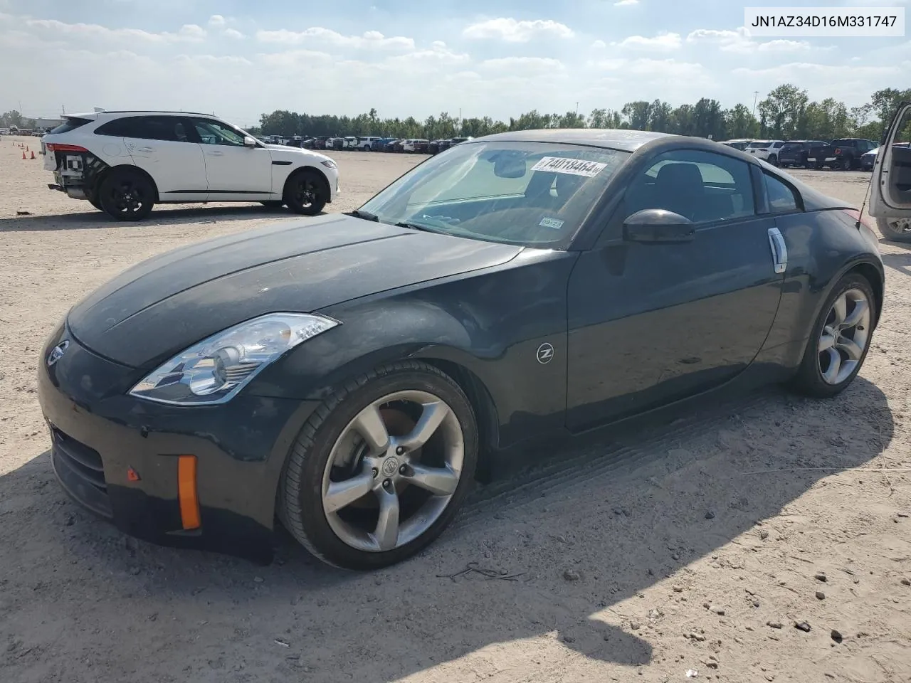 2006 Nissan 350Z Coupe VIN: JN1AZ34D16M331747 Lot: 74018464