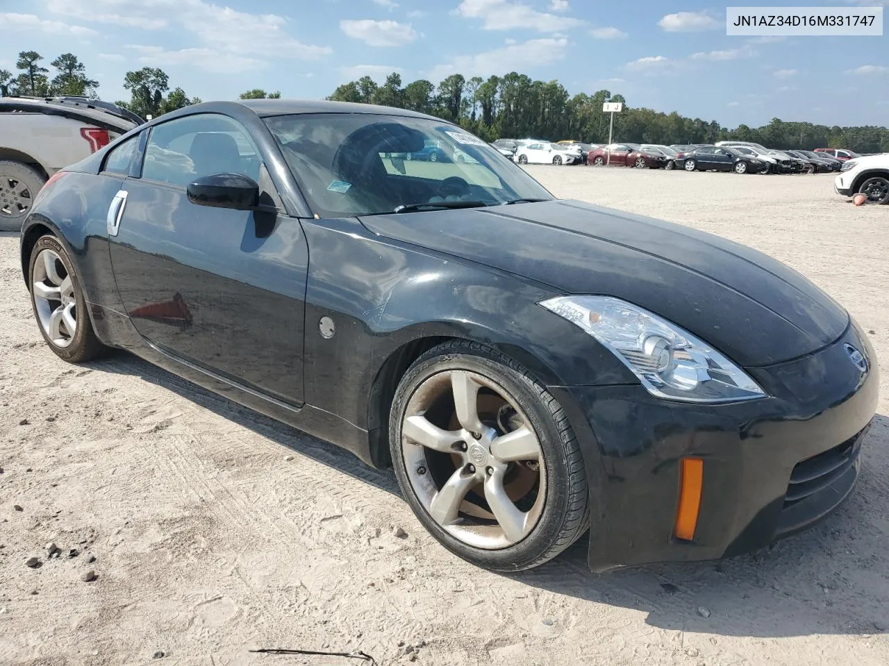 2006 Nissan 350Z Coupe VIN: JN1AZ34D16M331747 Lot: 74018464