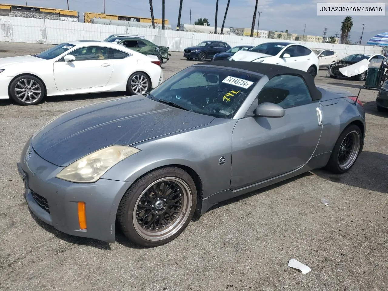 2006 Nissan 350Z Roadster VIN: JN1AZ36A46M456616 Lot: 74140234