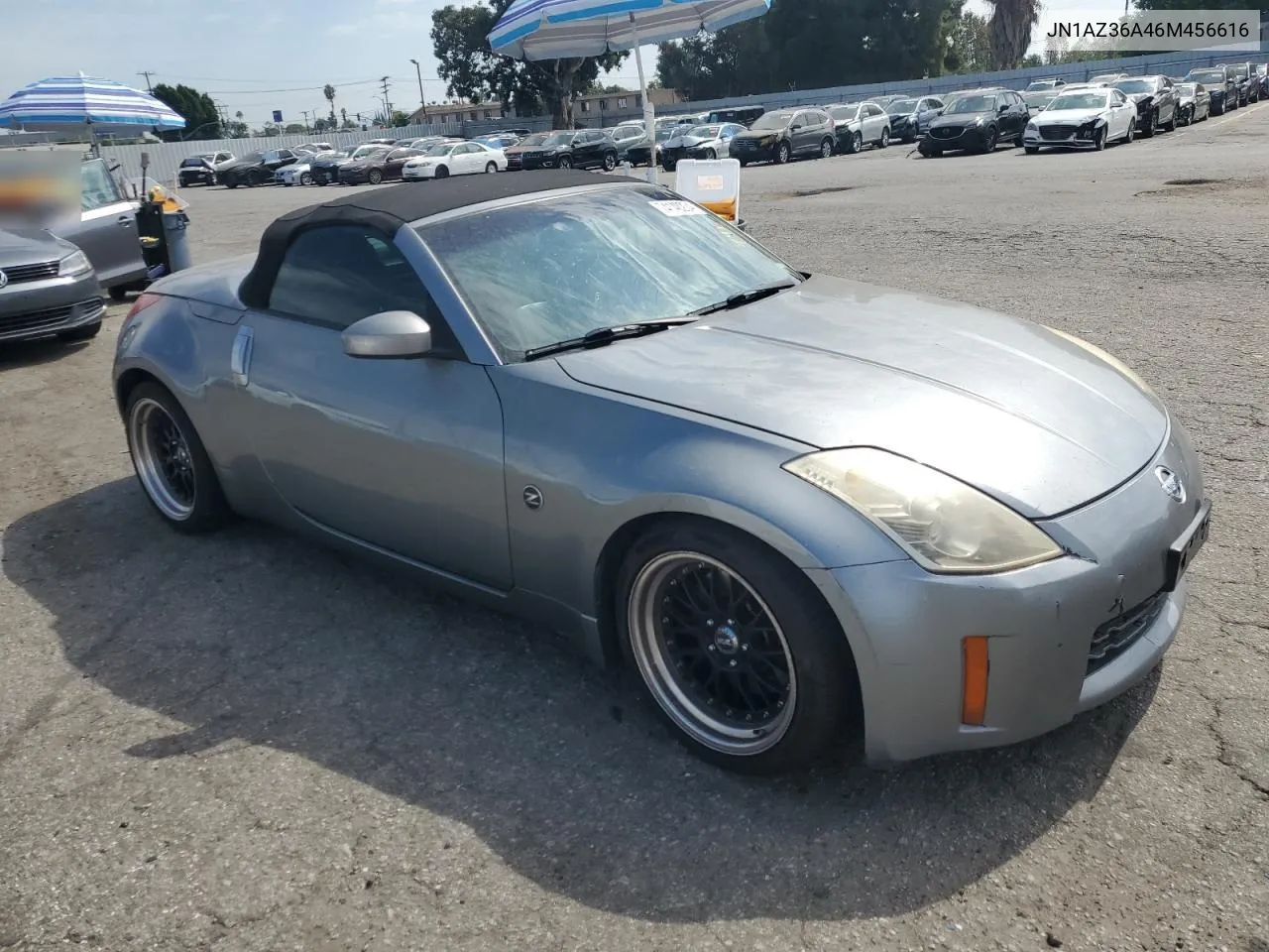 2006 Nissan 350Z Roadster VIN: JN1AZ36A46M456616 Lot: 74140234