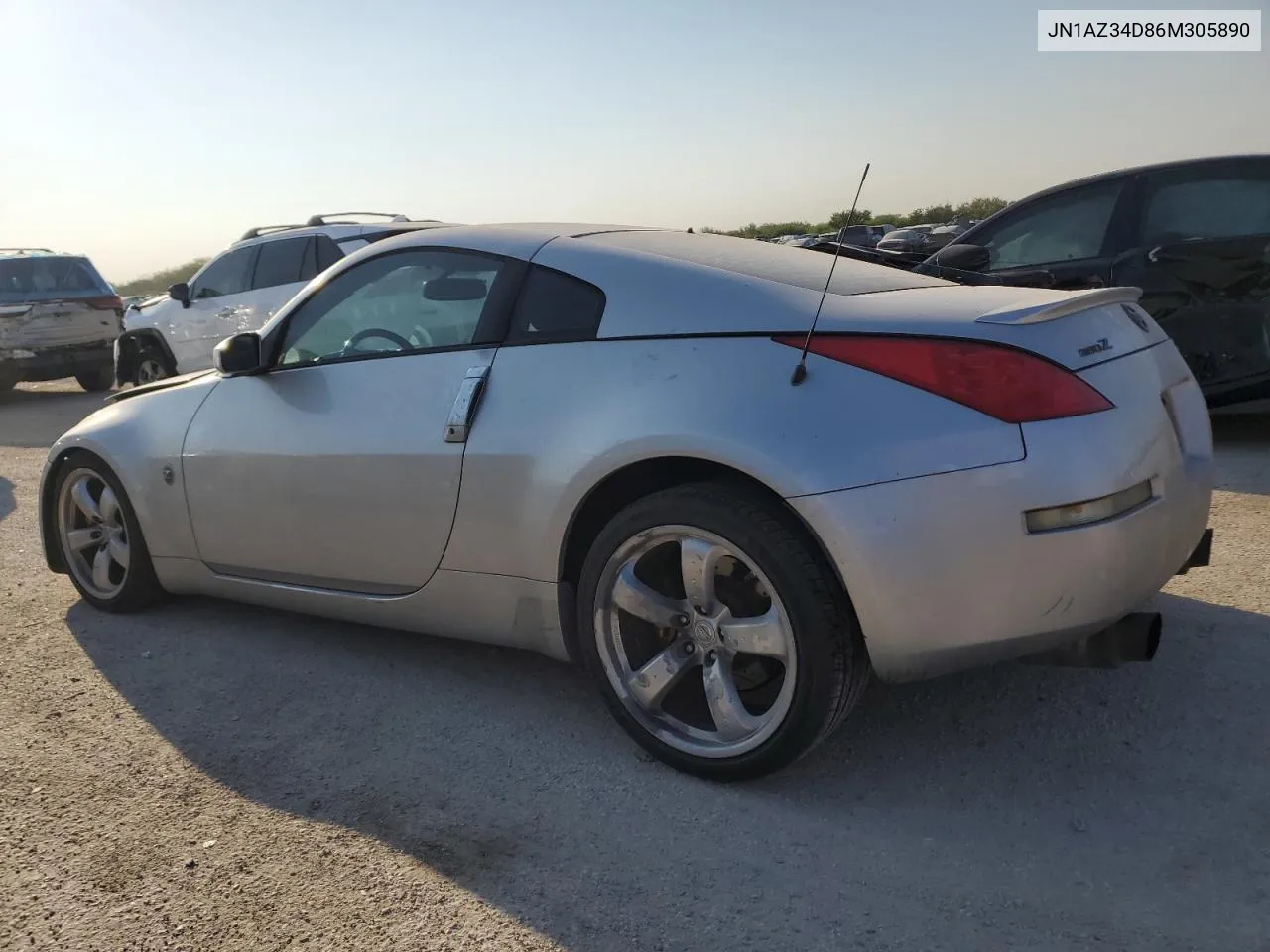 2006 Nissan 350Z Coupe VIN: JN1AZ34D86M305890 Lot: 74248784