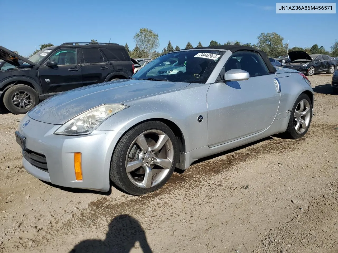 2006 Nissan 350Z Roadster VIN: JN1AZ36A86M456571 Lot: 74448664