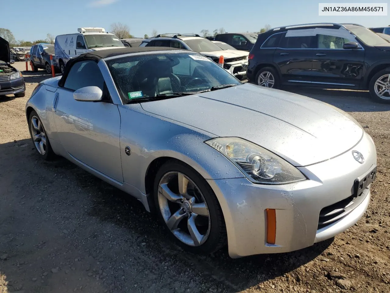 2006 Nissan 350Z Roadster VIN: JN1AZ36A86M456571 Lot: 74448664