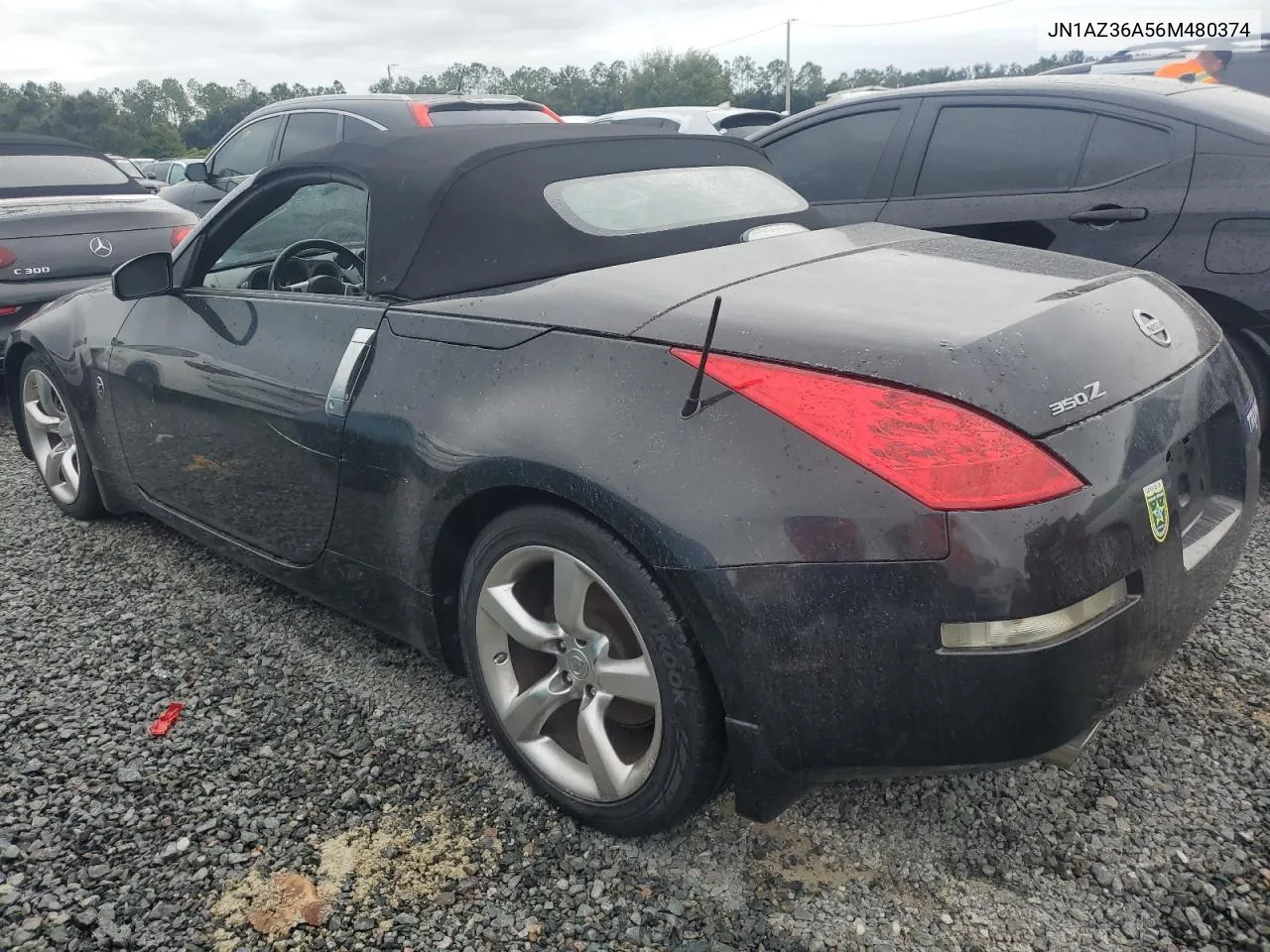 2006 Nissan 350Z Roadster VIN: JN1AZ36A56M480374 Lot: 74507314