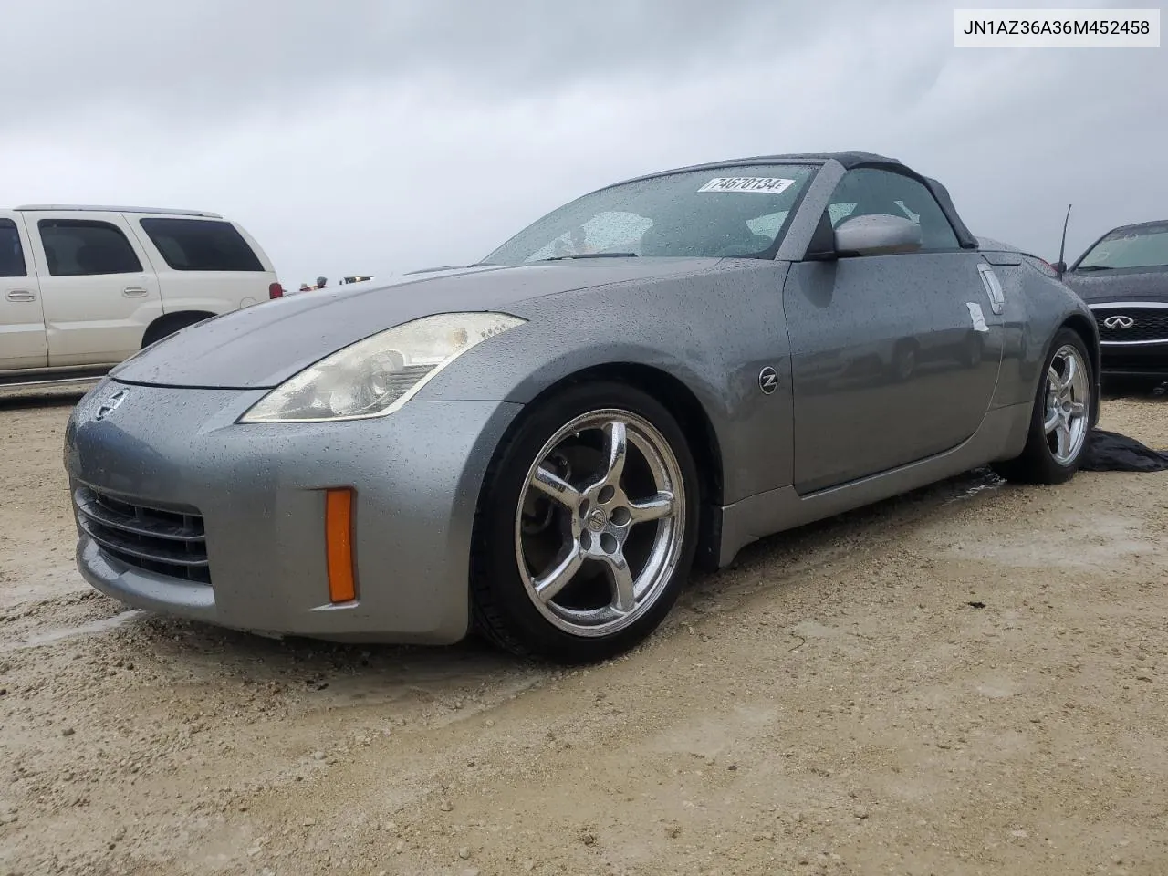 2006 Nissan 350Z Roadster VIN: JN1AZ36A36M452458 Lot: 74670134