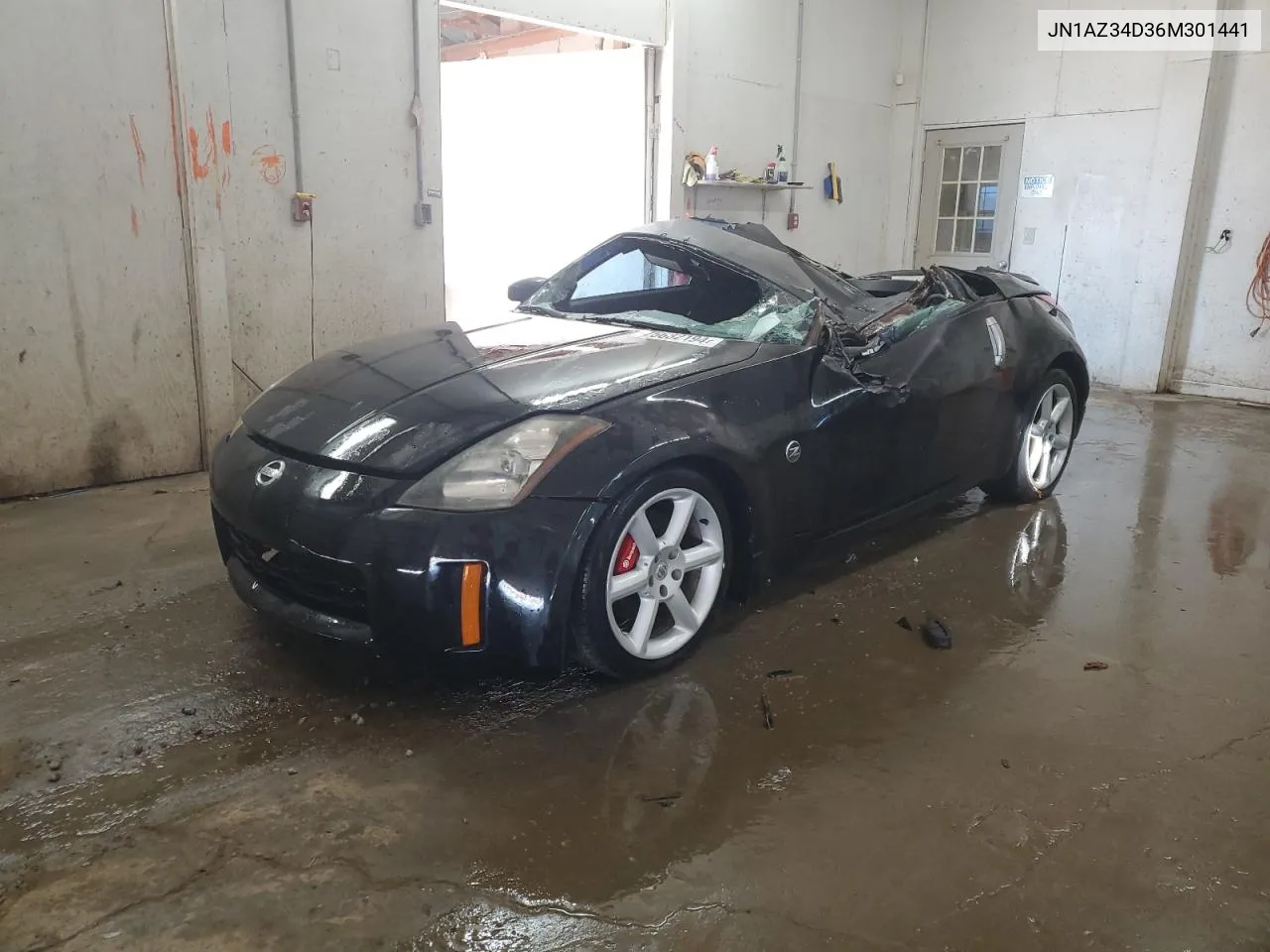 2006 Nissan 350Z Coupe VIN: JN1AZ34D36M301441 Lot: 75632194