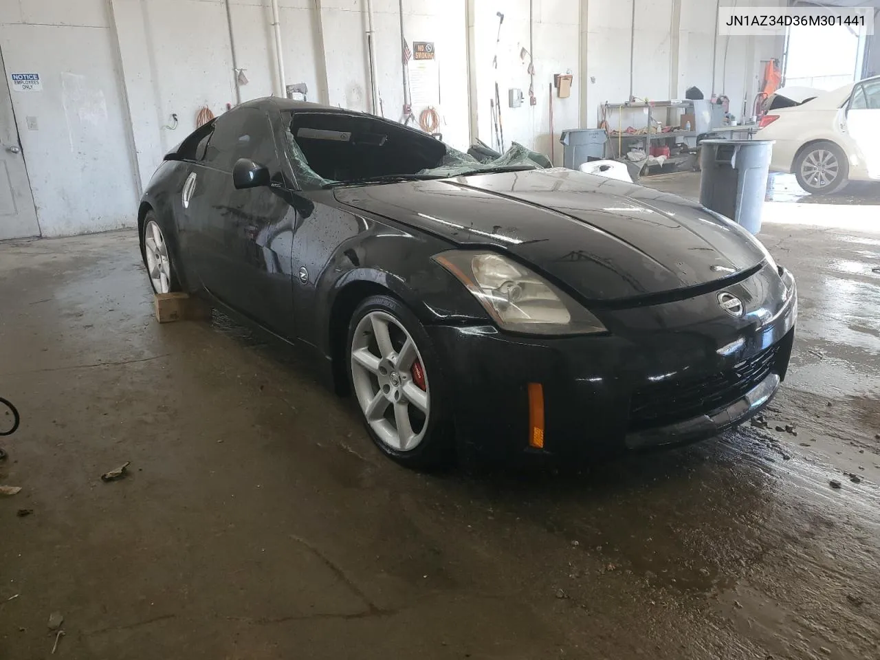 2006 Nissan 350Z Coupe VIN: JN1AZ34D36M301441 Lot: 75632194