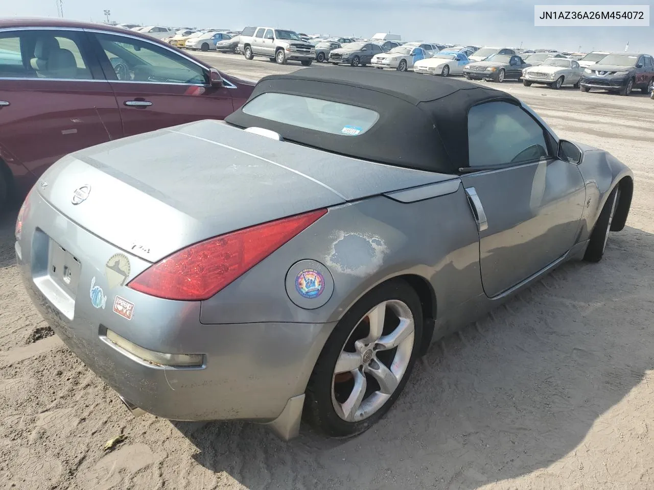 2006 Nissan 350Z Roadster VIN: JN1AZ36A26M454072 Lot: 76195994