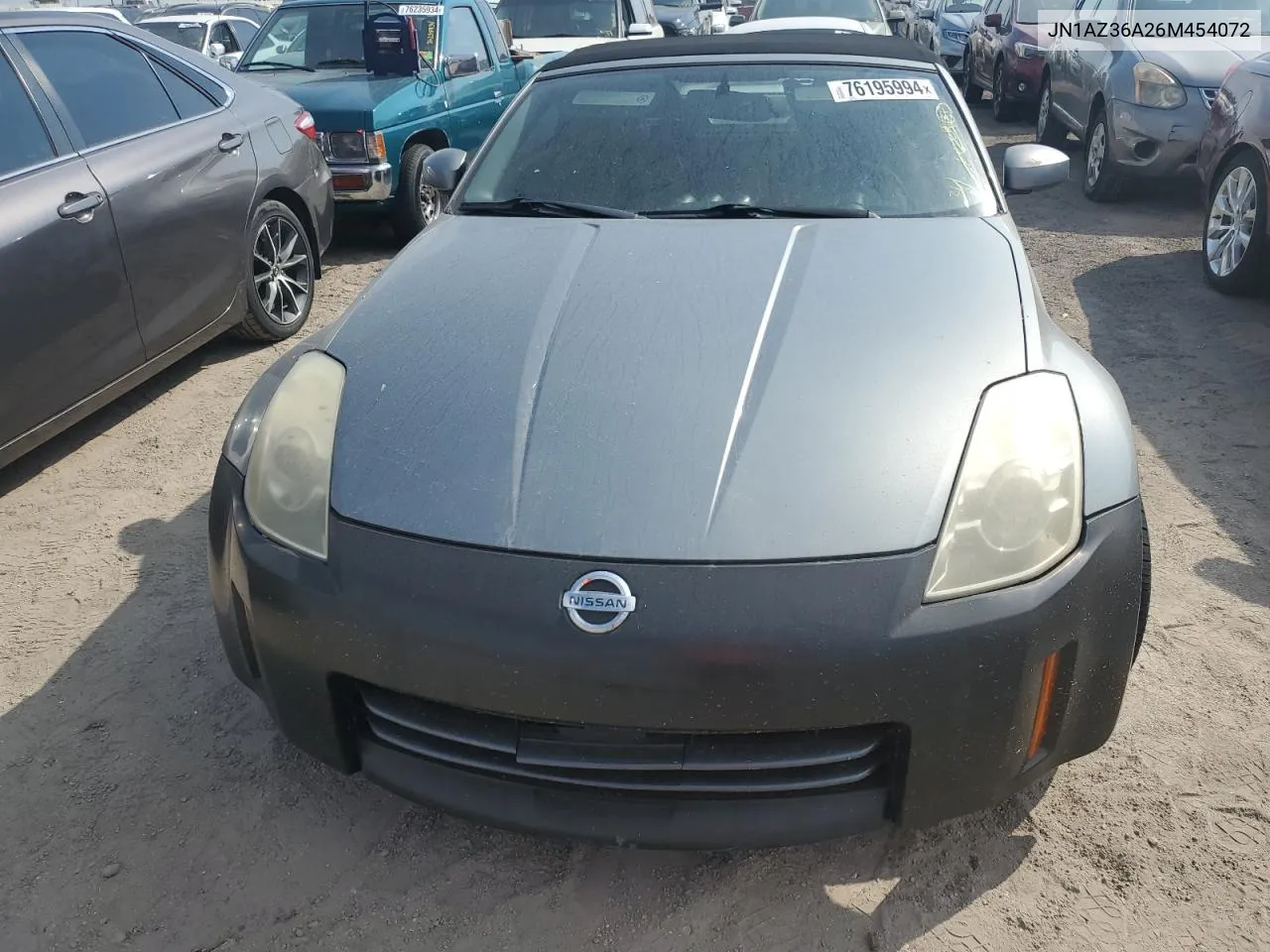 2006 Nissan 350Z Roadster VIN: JN1AZ36A26M454072 Lot: 76195994