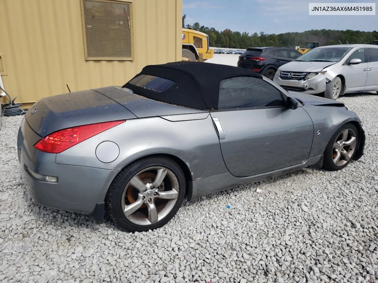 2006 Nissan 350Z Roadster VIN: JN1AZ36AX6M451985 Lot: 76365704