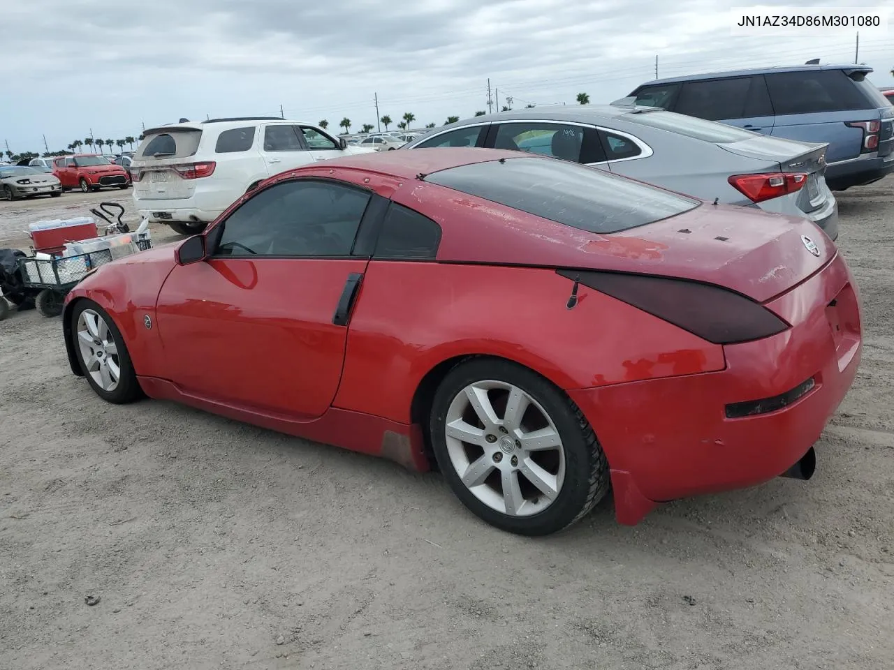 2006 Nissan 350Z Coupe VIN: JN1AZ34D86M301080 Lot: 76721654