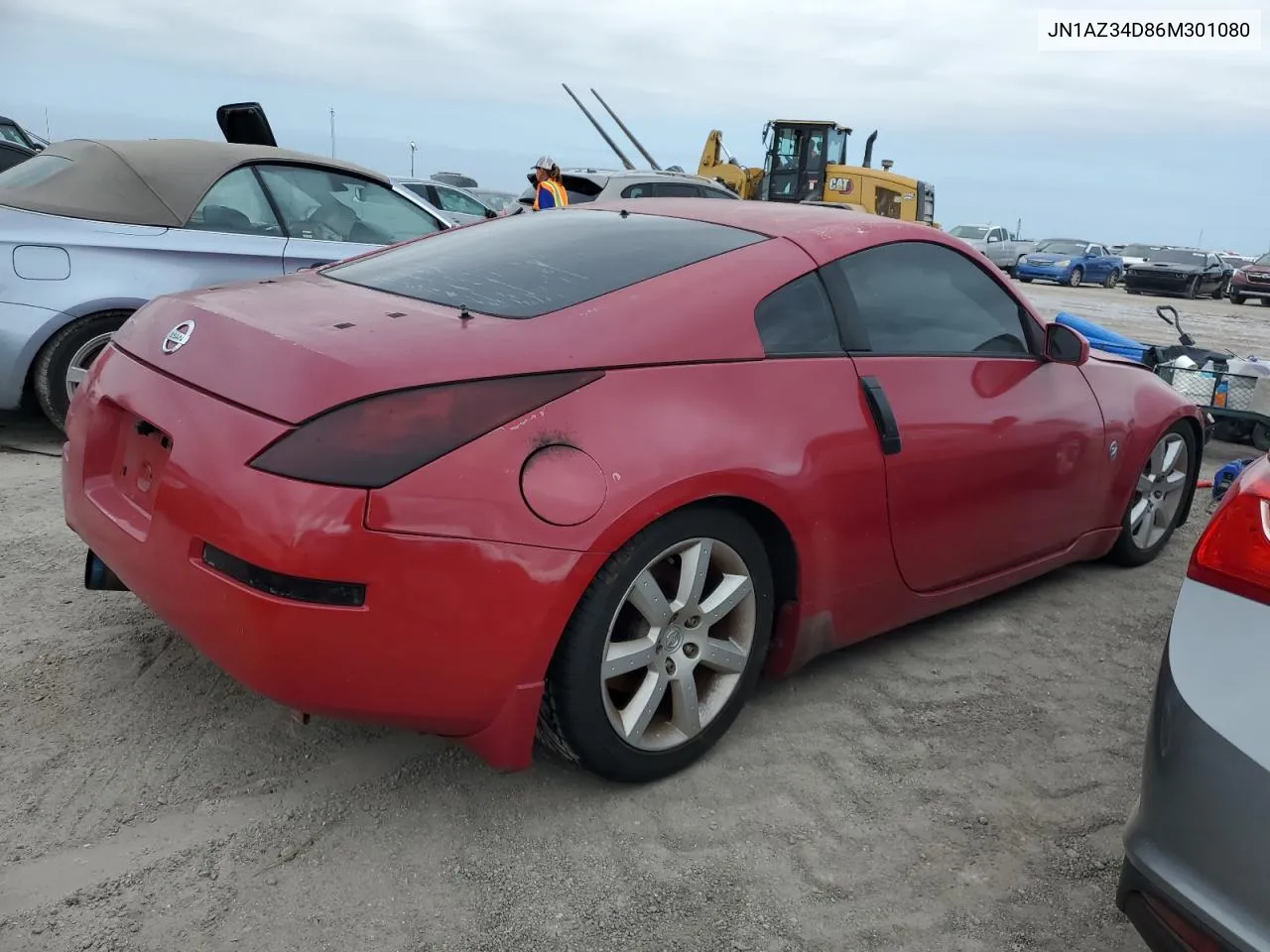 2006 Nissan 350Z Coupe VIN: JN1AZ34D86M301080 Lot: 76721654