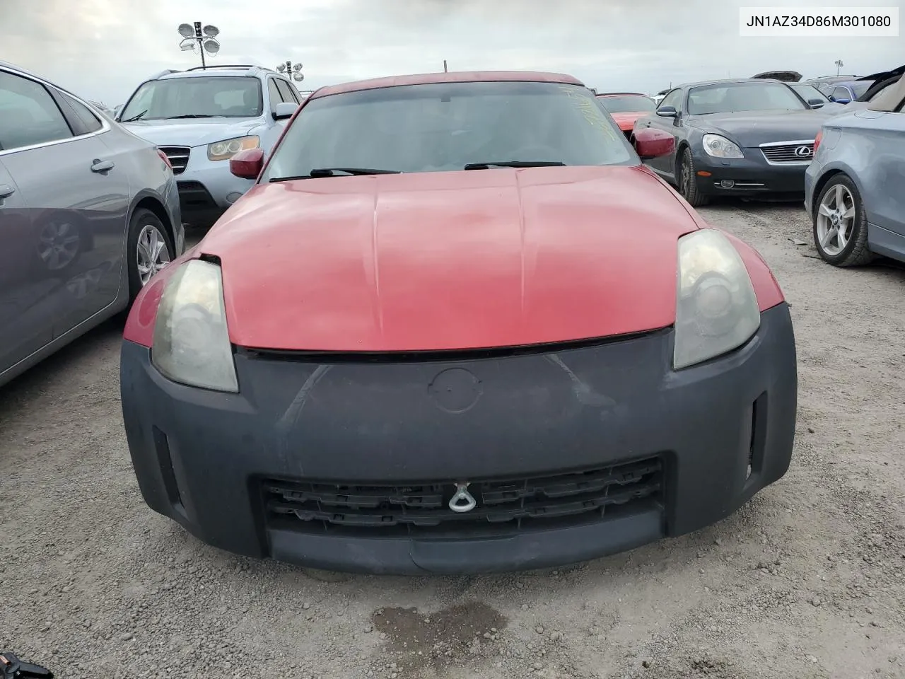 2006 Nissan 350Z Coupe VIN: JN1AZ34D86M301080 Lot: 76721654