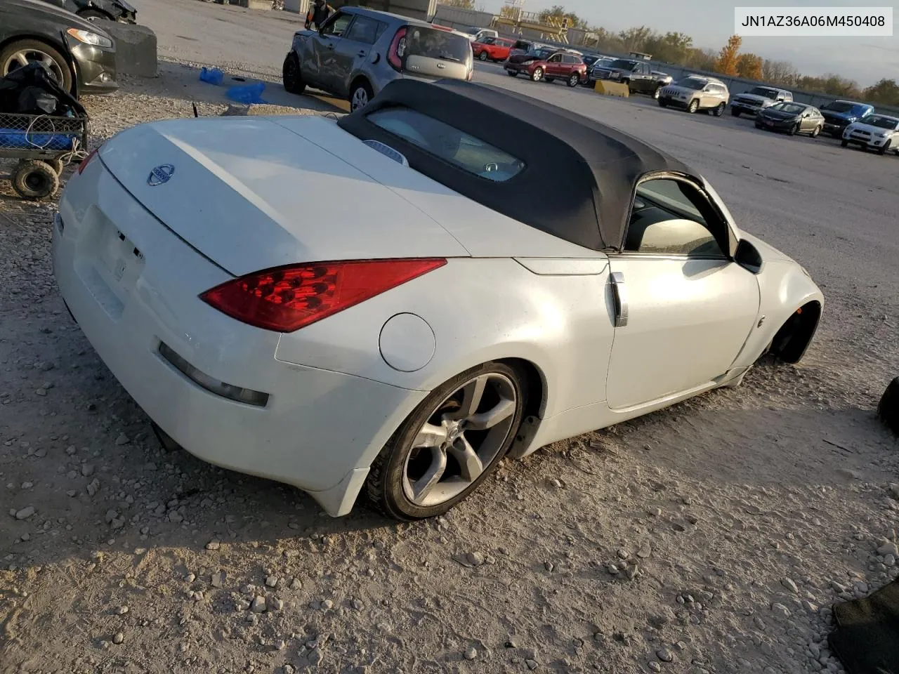 2006 Nissan 350Z Roadster VIN: JN1AZ36A06M450408 Lot: 76971694