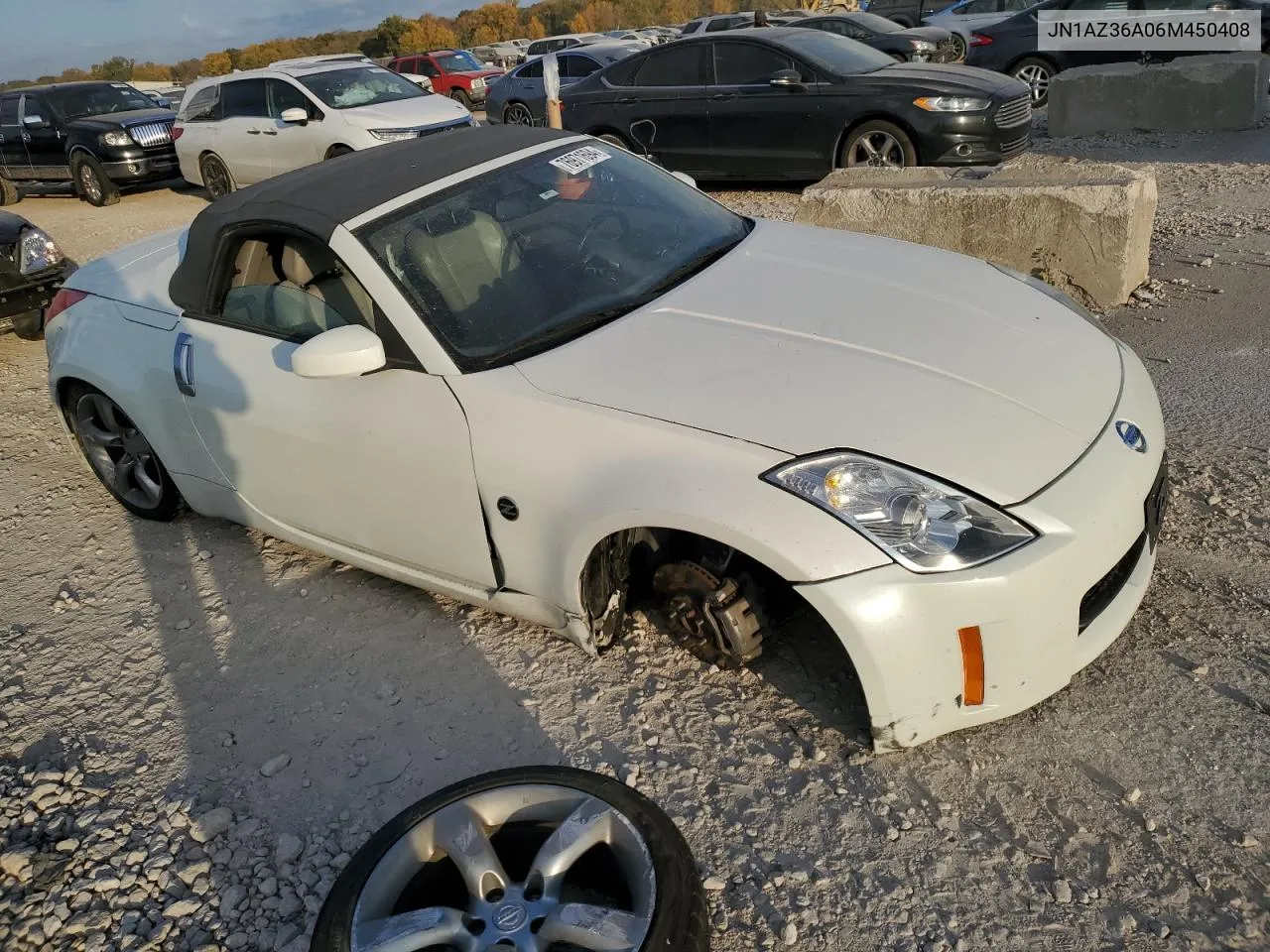 2006 Nissan 350Z Roadster VIN: JN1AZ36A06M450408 Lot: 76971694