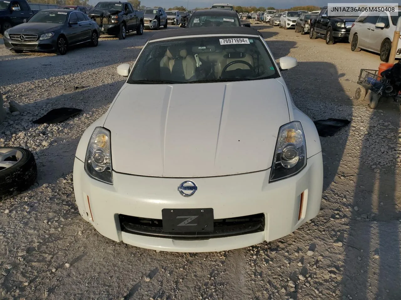 2006 Nissan 350Z Roadster VIN: JN1AZ36A06M450408 Lot: 76971694