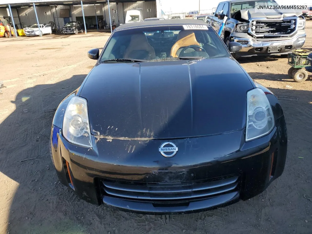 2006 Nissan 350Z Roadster VIN: JN1AZ36A96M455297 Lot: 78318684