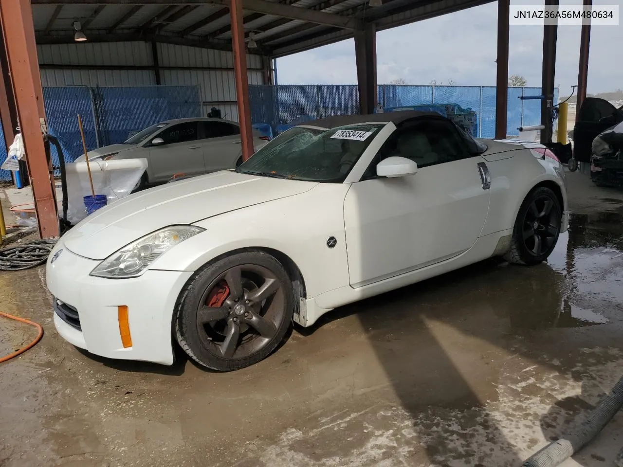 2006 Nissan 350Z Roadster VIN: JN1AZ36A56M480634 Lot: 78353414