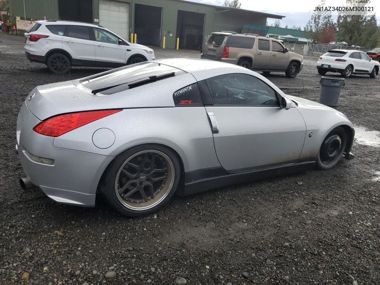 2006 Nissan 350Z Coupe VIN: JN1AZ34D26M300121 Lot: 78798614