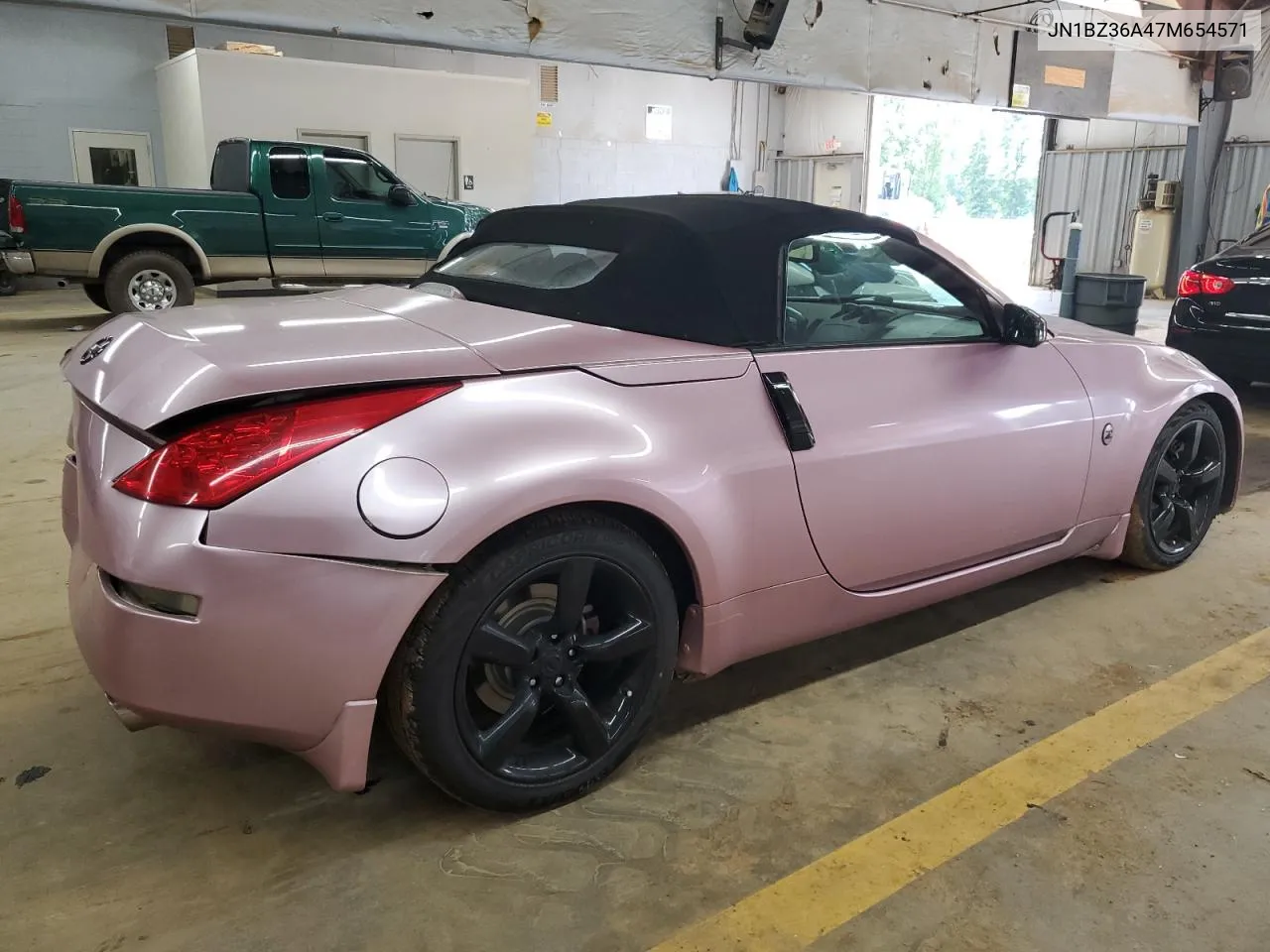 2007 Nissan 350Z Roadster VIN: JN1BZ36A47M654571 Lot: 61914164