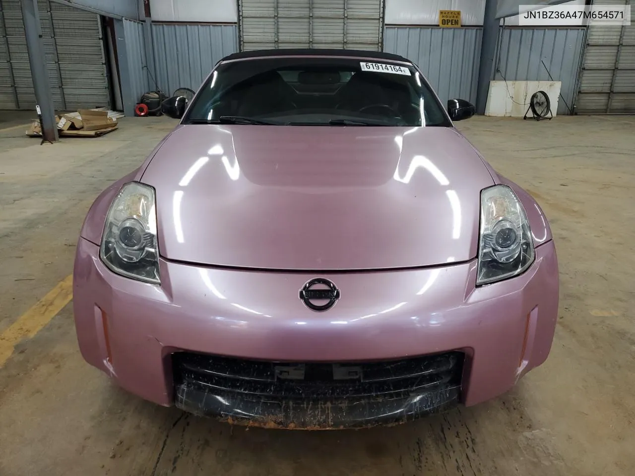 2007 Nissan 350Z Roadster VIN: JN1BZ36A47M654571 Lot: 61914164