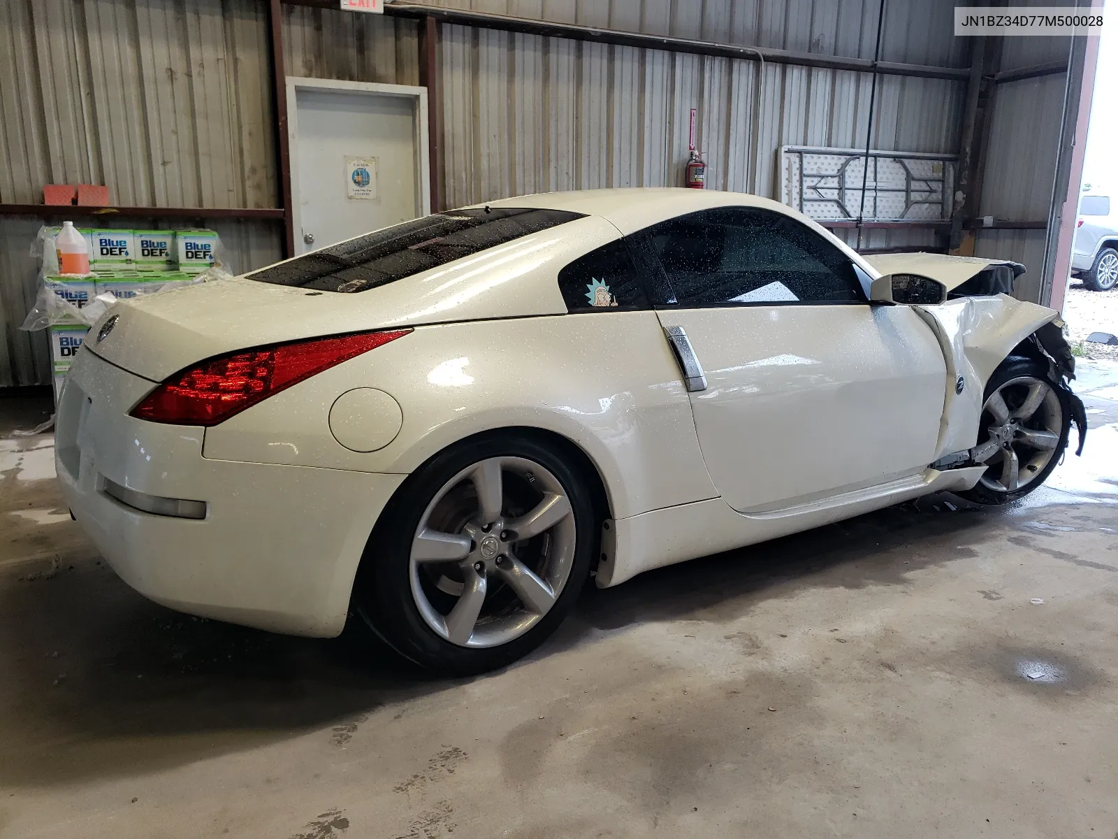 2007 Nissan 350Z Coupe VIN: JN1BZ34D77M500028 Lot: 62935404