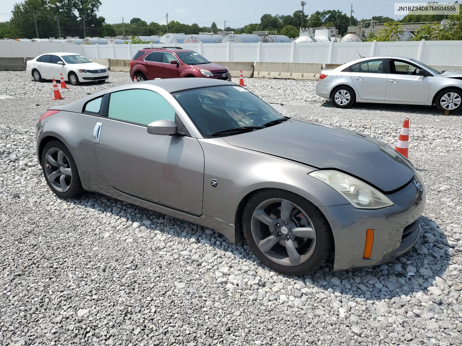 2007 Nissan 350Z Coupe VIN: JN1BZ34D87M504556 Lot: 67179764