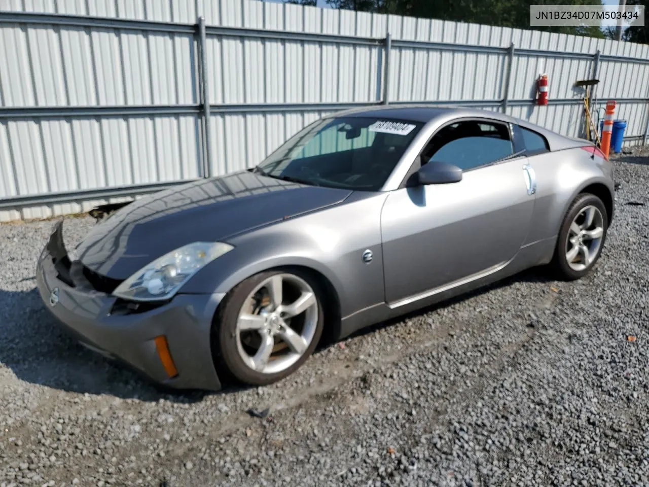 2007 Nissan 350Z Coupe VIN: JN1BZ34D07M503434 Lot: 68109404