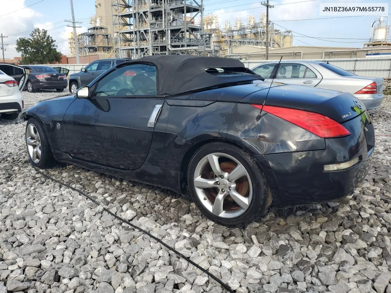 2007 Nissan 350Z Roadster VIN: JN1BZ36A97M655778 Lot: 72063794