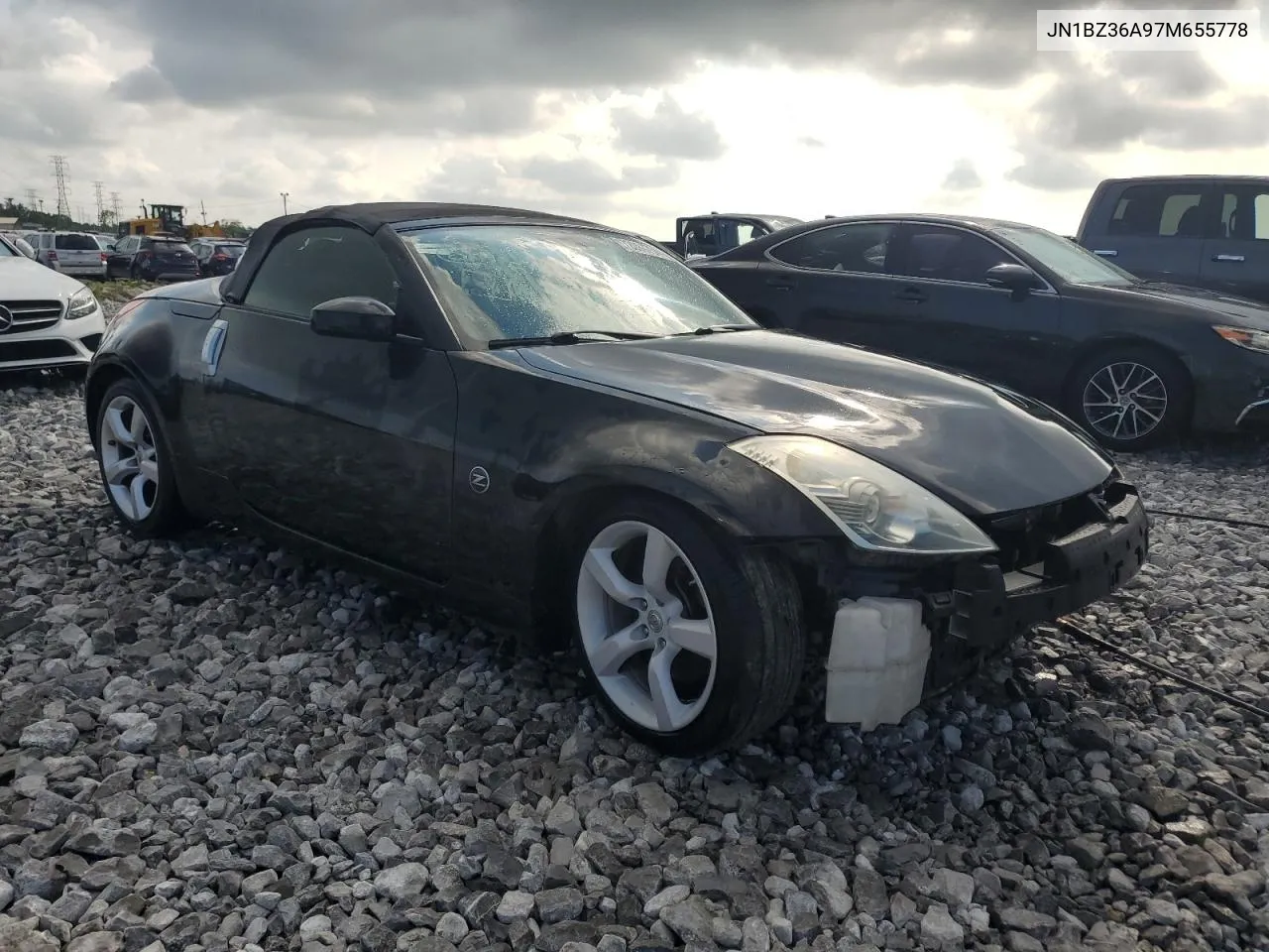 2007 Nissan 350Z Roadster VIN: JN1BZ36A97M655778 Lot: 72063794