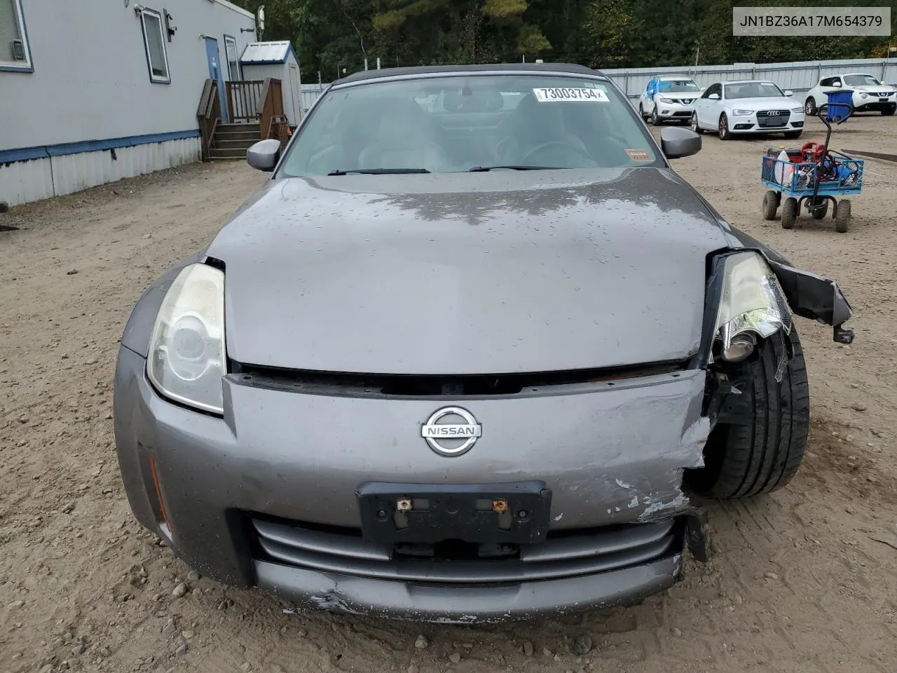 2007 Nissan 350Z Roadster VIN: JN1BZ36A17M654379 Lot: 73003754