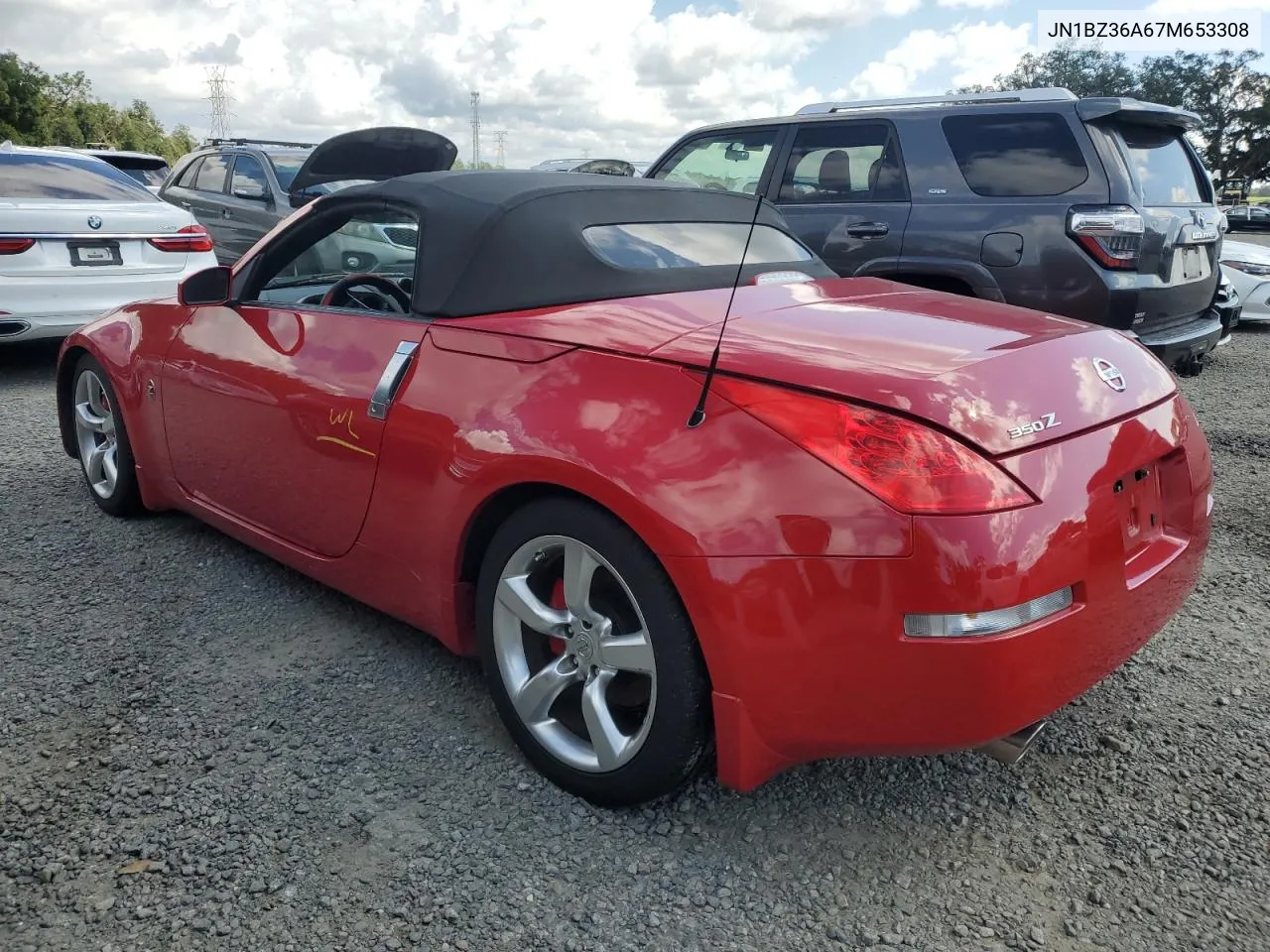 2007 Nissan 350Z Roadster VIN: JN1BZ36A67M653308 Lot: 73838974