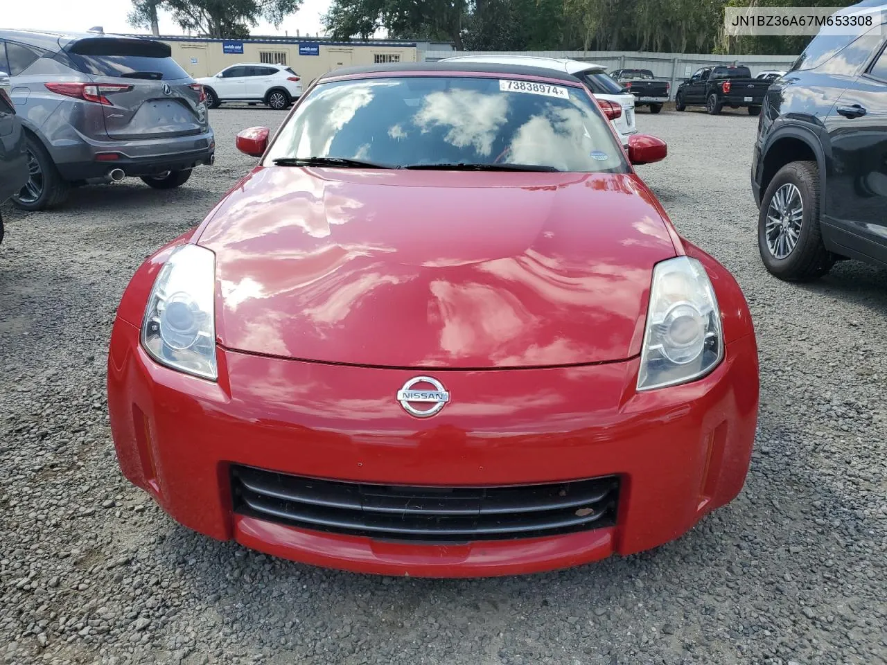 2007 Nissan 350Z Roadster VIN: JN1BZ36A67M653308 Lot: 73838974