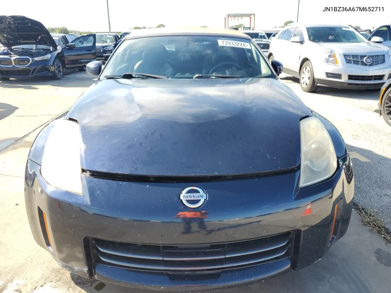 2007 Nissan 350Z Roadster VIN: JN1BZ36A67M652711 Lot: 73933224