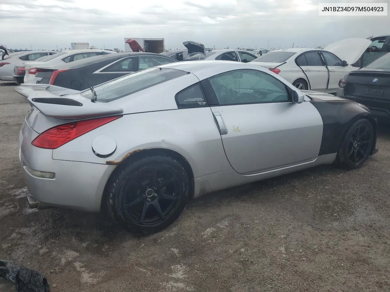 2007 Nissan 350Z Coupe VIN: JN1BZ34D97M504923 Lot: 73933914