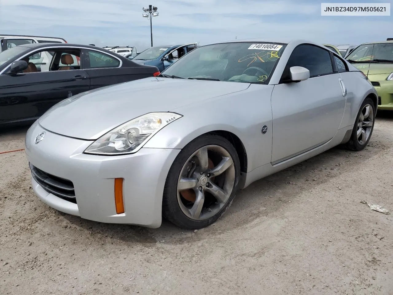 2007 Nissan 350Z Coupe VIN: JN1BZ34D97M505621 Lot: 74010084